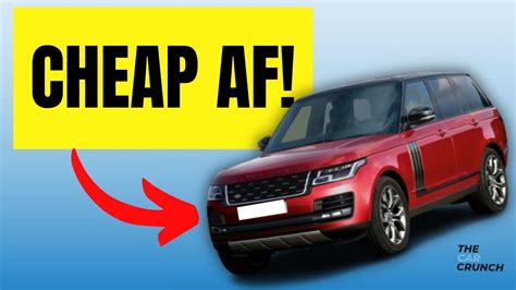 why are land rover discovery so cheap